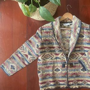 Vintage Patterned Coat
